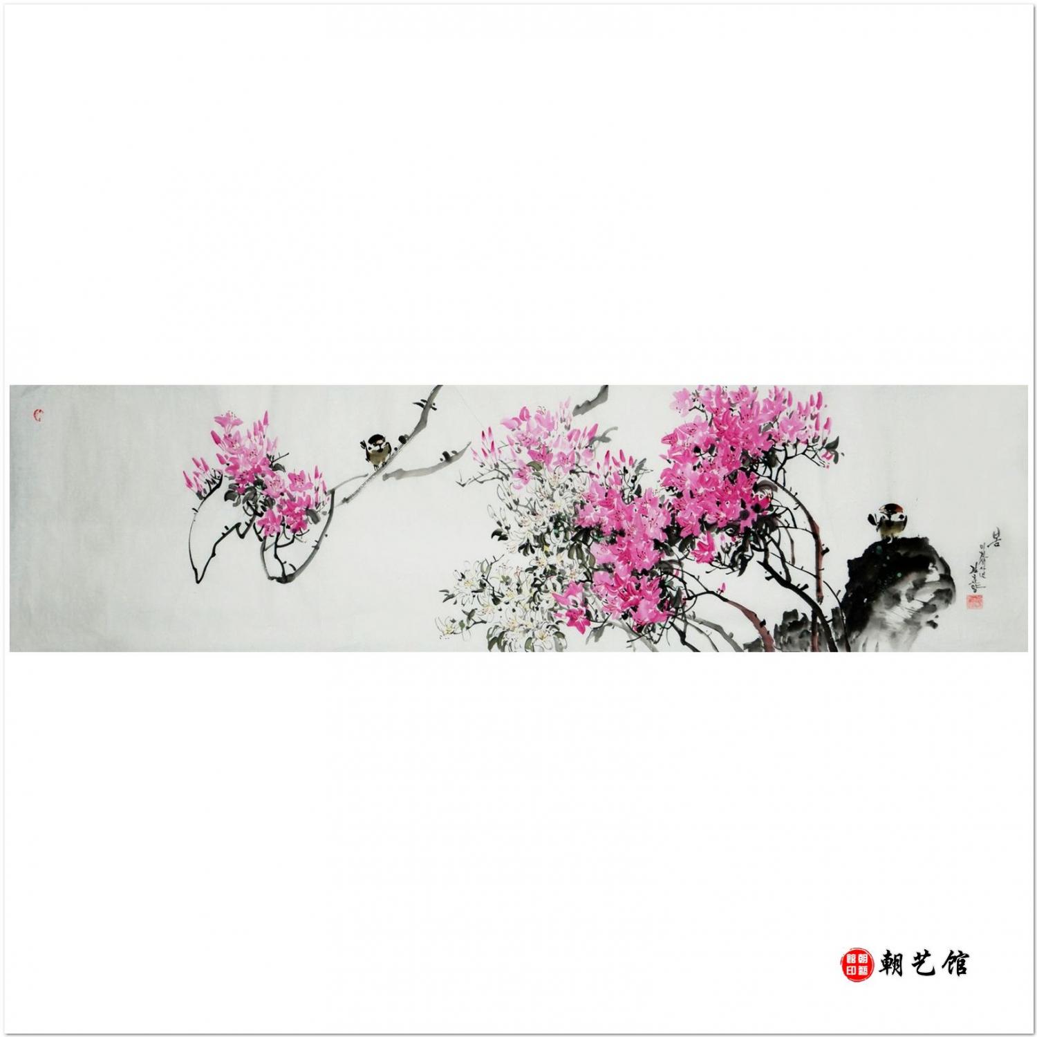 金春阳《天香一品》朝鲜国画-1112