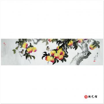 金春阳《年年益寿》朝鲜国画-P522