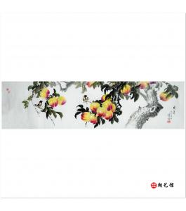 金春阳《年年益寿》朝鲜国画-P522