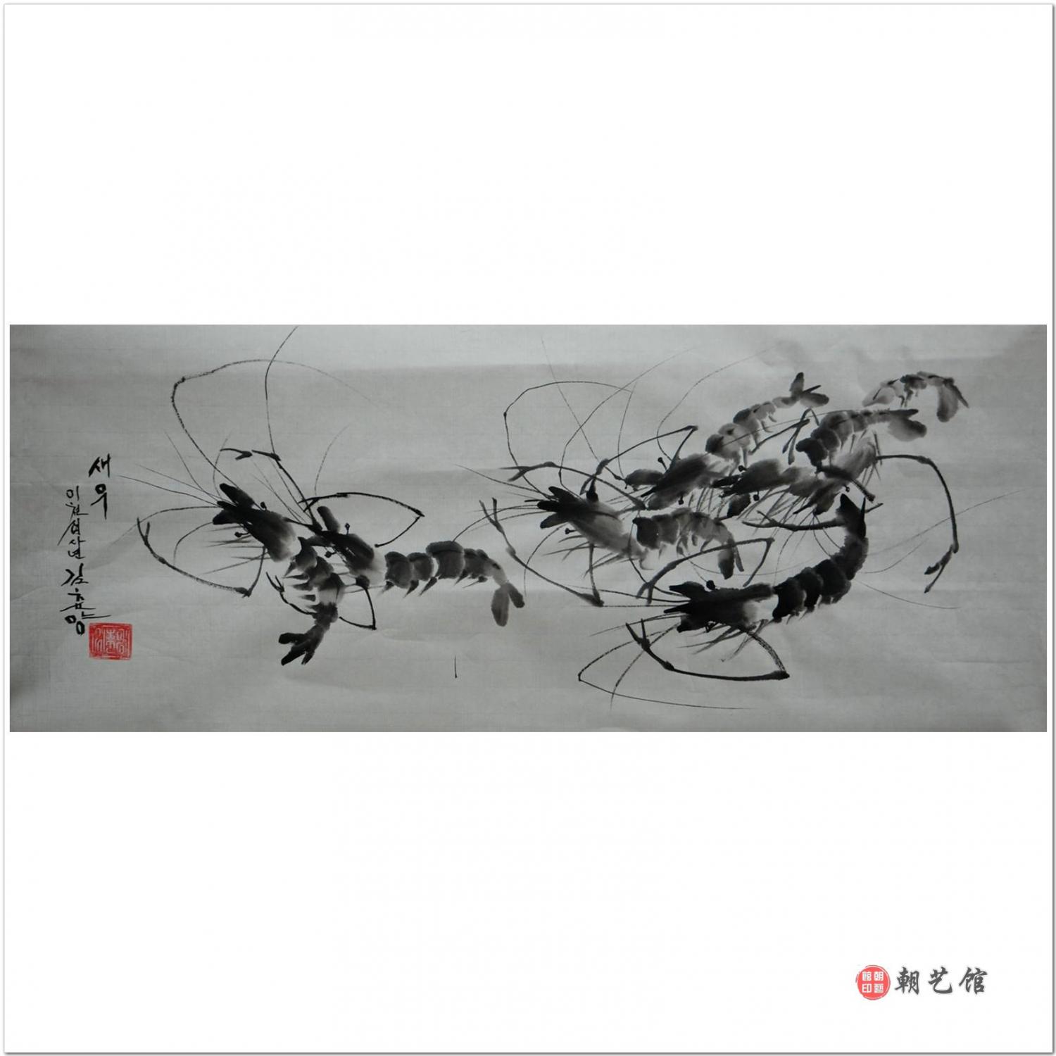 金春阳《清趣》朝鲜国画