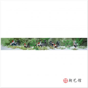 吴永成《春》朝鲜国画手卷