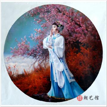 方大兴《桃花源》朝鲜油画-jjp1