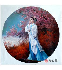 方大兴《桃花源》朝鲜油画-jjp1