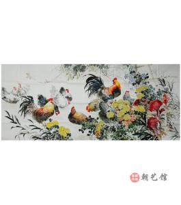 赵元南《大吉图》朝鲜国画--yh-P522