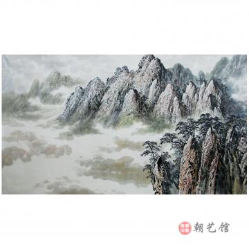 佚名《金刚山》朝鲜国画-zy